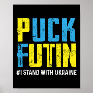Ik Steun Oekraine Stop Putin Oekraine Oekraïense Poster