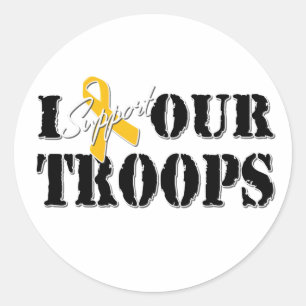 Ik steun onze Sticker