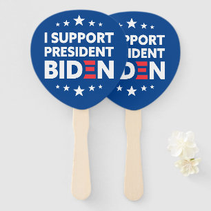 Ik steun President Biden Stars Aangepaste kleur Handwaaier