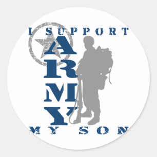 Ik steun Son 2 - ARMY Ronde Sticker