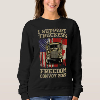 Ik steun Truckers Freedom Convoy 2022 American Ca Trui