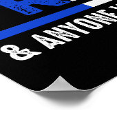 Ik steun twee teams Frankrijk iedereen speelt Enge Poster (Hoek)