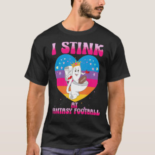 Ik stink bij Fantasy Football Toilet League Loser T-shirt
