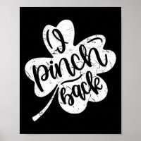 Ik stom Ck grappige St. Patrick's Dag Ik knijp Ck