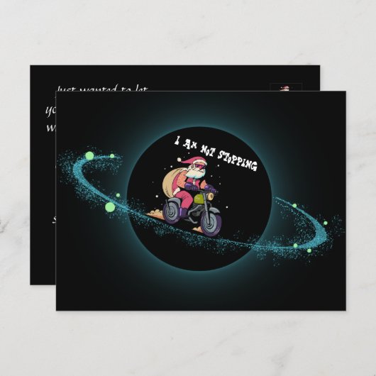 Ik stop het Briefkaart niet (Voorkant / Achterkant)