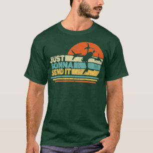 Ik stuur hem gewoon naar Freestyle FPV Drone Pilot T-shirt