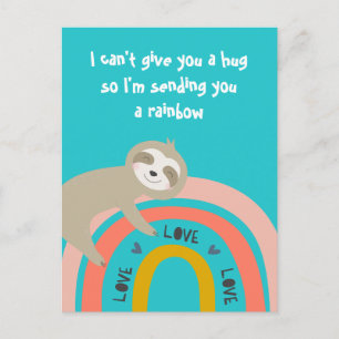 Ik stuur je een regenboog. briefkaart