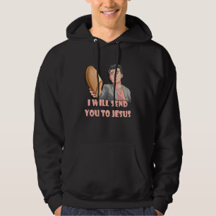 Ik stuur je naar Jezus Meme Steven. Hoodie