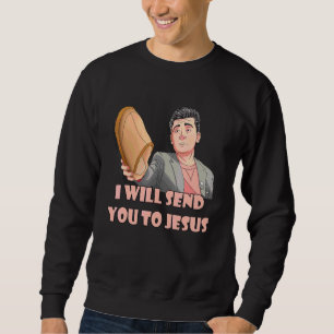 Ik stuur je naar Jezus Meme Steven. Trui