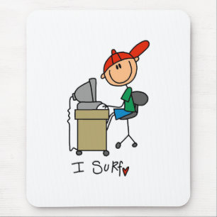 Ik Surf het Web Muismat