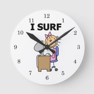 Ik Surf op het Web Ronde Klok