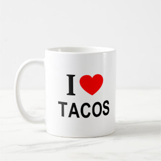 Ik ❤️ TACOS Ik HOU VAN TACOS Ik HART TACOS Koffiemok