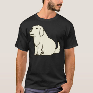 Ik teken chiyo chan's witte hond tadakichi-san / a t-shirt