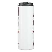 Ik tel steken thermosbeker (Achterkant)