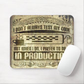 Ik test mijn code niet altijd muismat (Met muis)