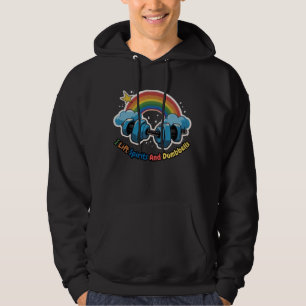 Ik til geesten en halters op Mannen Hoodie