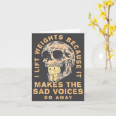 Ik Til Gewichten Omdat Het De Droevige Stemmen Weg Kaart (Gele Bloem)