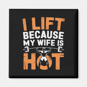 Ik til op omdat mijn vrouw heet is 3 magneet