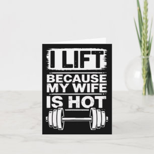 Ik til op omdat mijn vrouw heet is 6 kaart