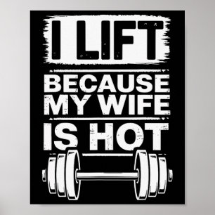 Ik til op omdat mijn vrouw heet is 6 poster