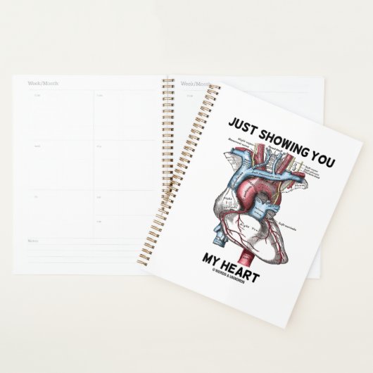 Ik toon je mijn hart anatomisch hart planner (Display)