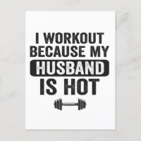 Ik train omdat mijn man heet is Grappige fitness