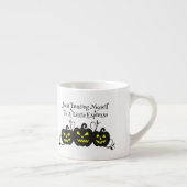 Ik trakteer mezelf op Espresso Jack O' Lantern Espresso Kop (Rechts)