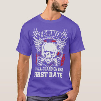 Ik trek de wacht op de eerste date t-shirt