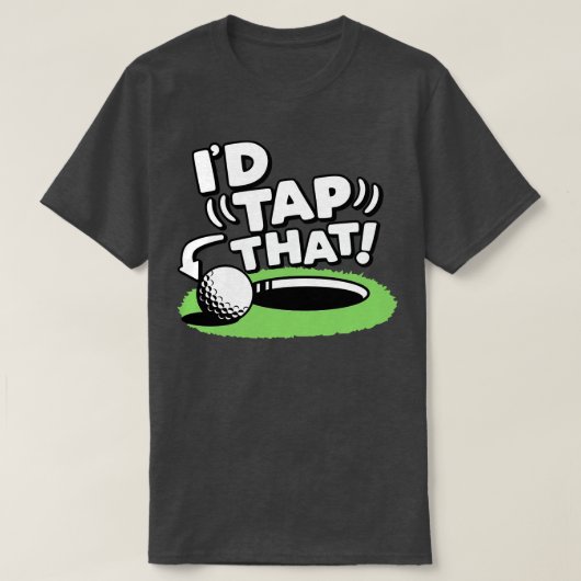 Ik trek die Golf aan T-shirt (Design voorkant)