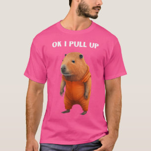 Ik trek grappige capibara t-shirt