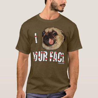 Ik trek je gezicht t-shirt