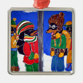 "IK TRIPEL DOXIE DARE JOU" METALEN ORNAMENT