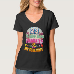 Ik trouwde 23 jaar geleden met mijn zigeuner en 23 t-shirt