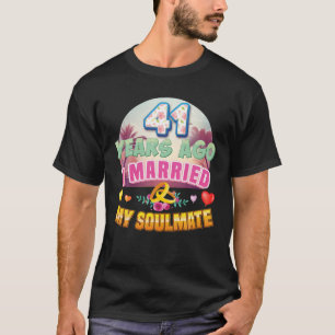 Ik trouwde 41 jaar geleden met mijn zigeuner en 41 t-shirt