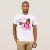 Ik trouwde met Maria mannen t-shirt (Voorkant volledig)