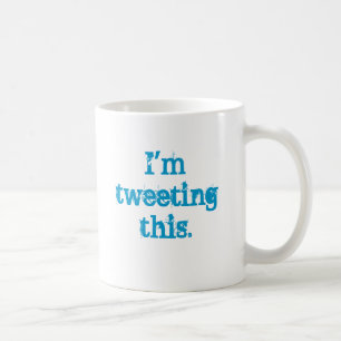 Ik twitterde dit. koffiemok