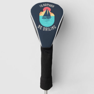 Ik Vaar Liever Golf Driver Hoofddeksel Navy Golfheadcover