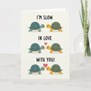 Ik Val Langzaam Voor Je Card Kaart