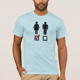 Ik val op meisjes t-shirt
