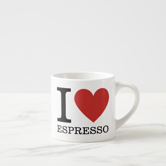 Ik ❤️ van Espresso Kop (Rechts)