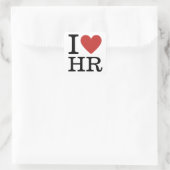 Ik ❤️ van HR - HR Department STICKERS (Tas)
