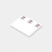 Ik ❤️ van HR (HR Dept.) Post-it® Notes (Schuin)