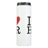 Ik ❤️ van HR - Human Resources Dept. - Thermosbeker (Achterkant)