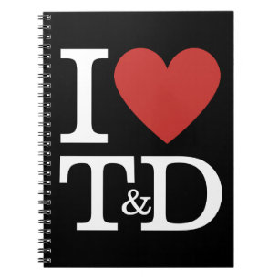 Ik ❤️ van T&D - Training & Development Dept. Notitieboek