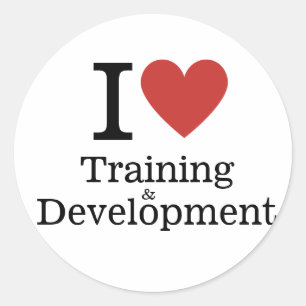 Ik ❤️ van Training & Development STICKER