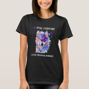 Ik vecht nog steeds tegen puntkomma's om zelfmoord t-shirt