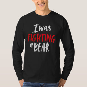 Ik vecht tegen een Beer schouder-schouder-botopera T-shirt