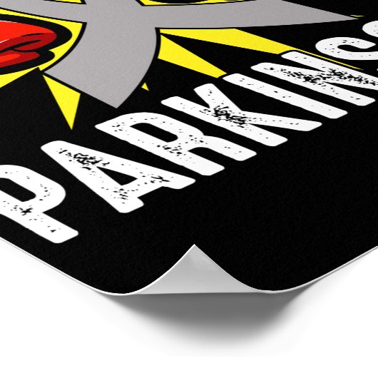 Ik vecht tegen Parkinsons Parkinsons Poster (Hoek)