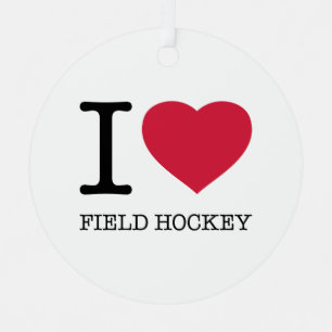 IK VELD HOCKEY METALEN ORNAMENT