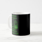 Ik verander eten in poepjes retro grappige poep vo koffiemok (Voorkant links)